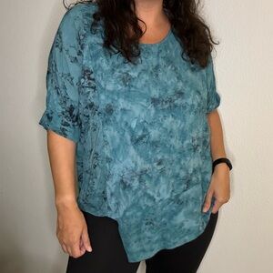 Tienda Ho Tie Dye Lagenlook Top size M